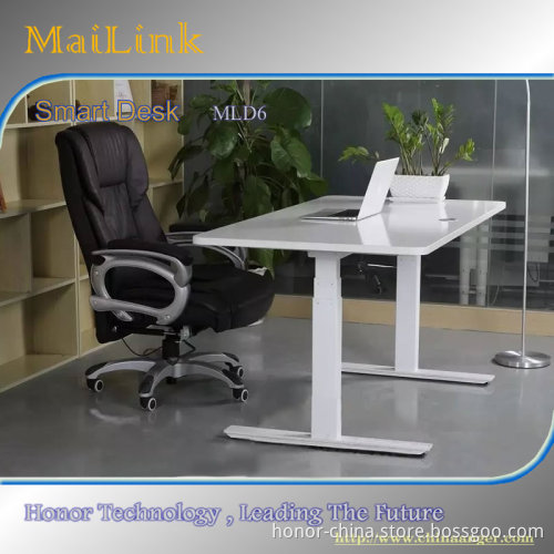 Metal desk frame with height electronic adjustable MLD6